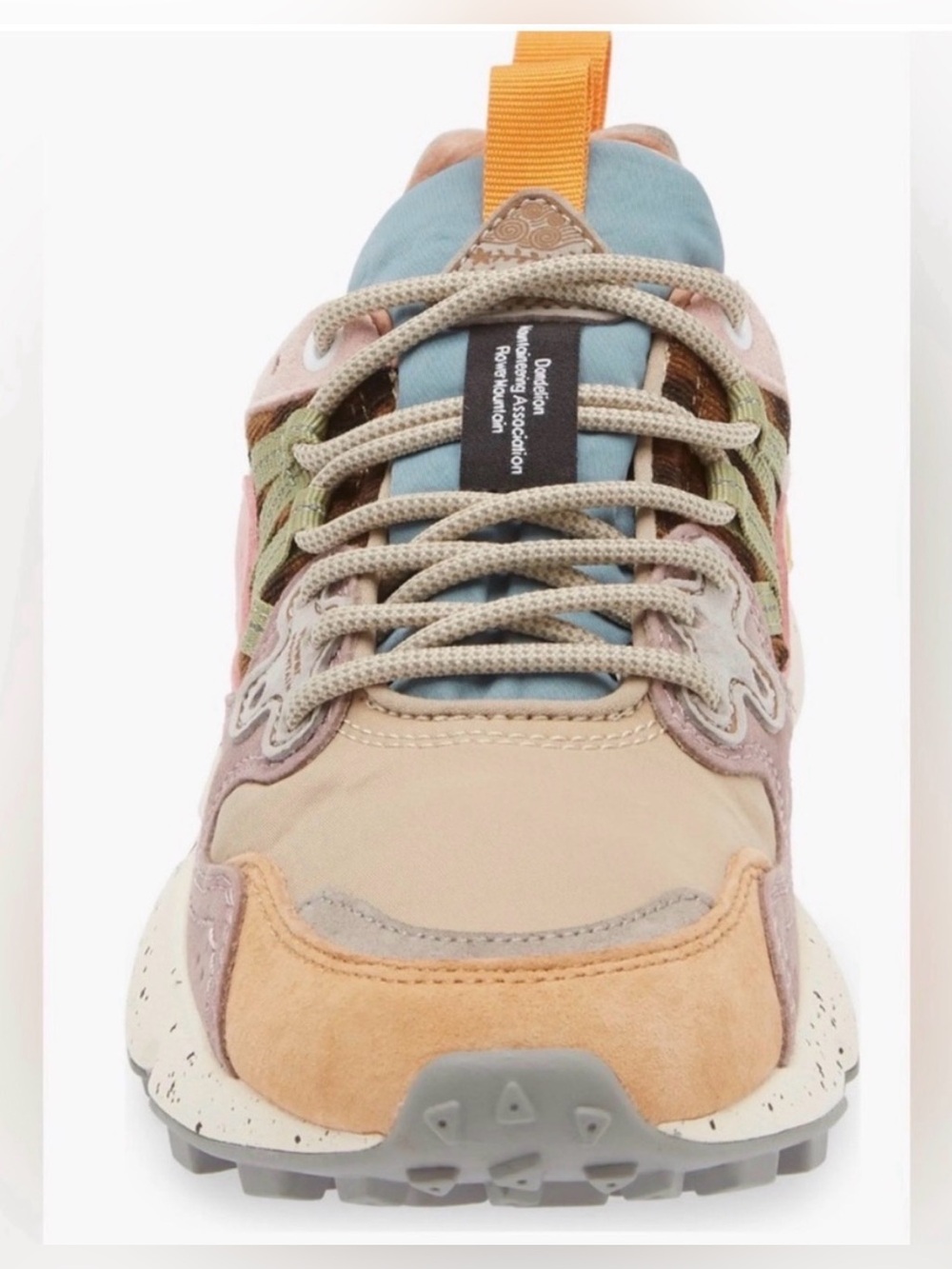 NWT Flower Mountain Yamano 3 Sneaker in Leopard- Light Mustard - Grey - Cipria - Picture 5 of 16